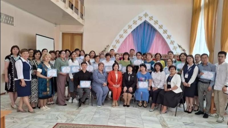 «Мемлекеттік тілді заман талабына сай оқыту:әдіс,тәжірибе алмасу «Тіл білу-парызым» тақырыбында айма